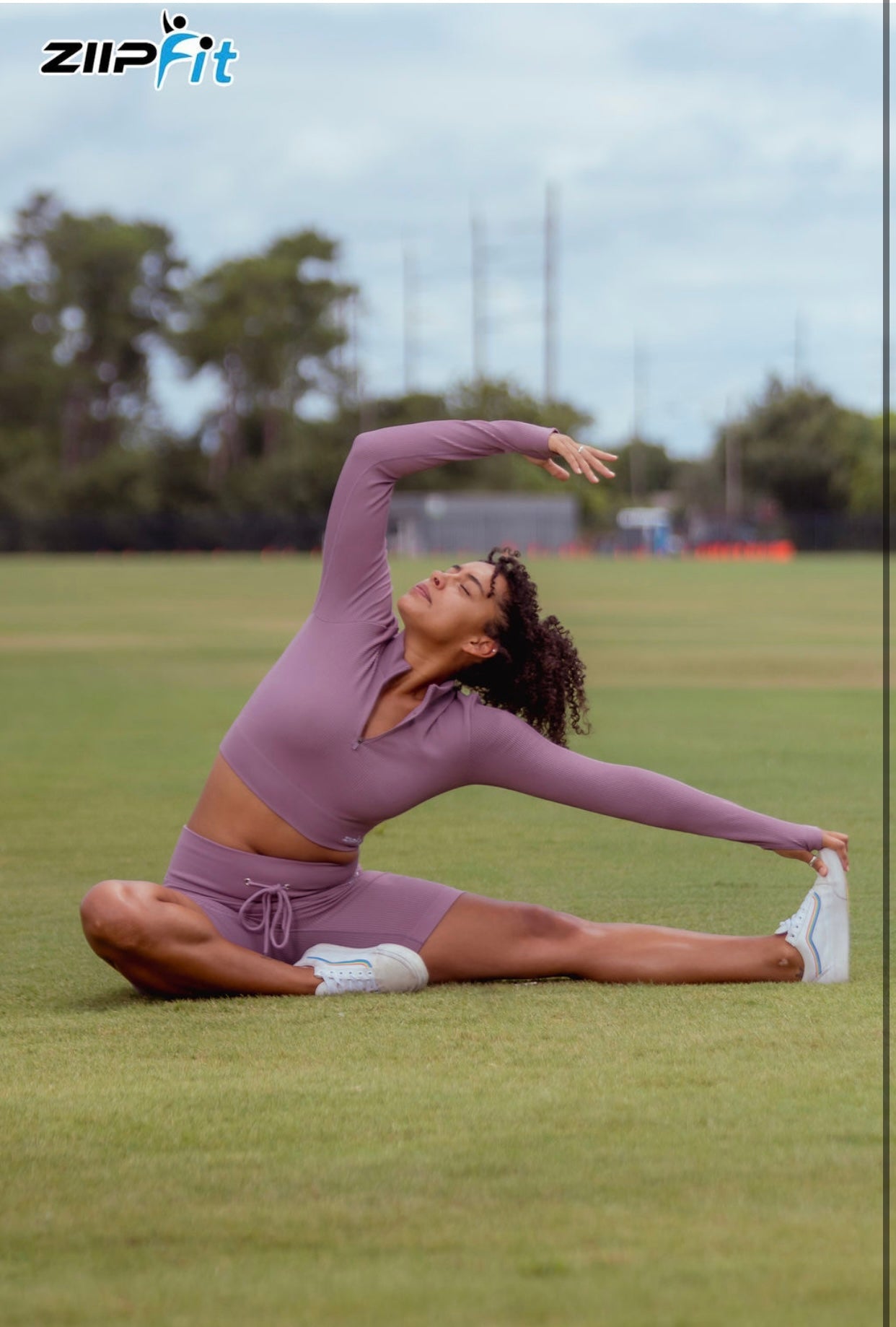 Fitness long sleeve top